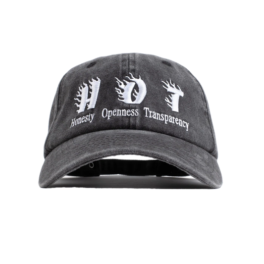 Jungles Jungles Hot Distressed Cap Washed Black