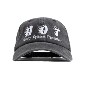Jungles Jungles Hot Distressed Cap Washed Black