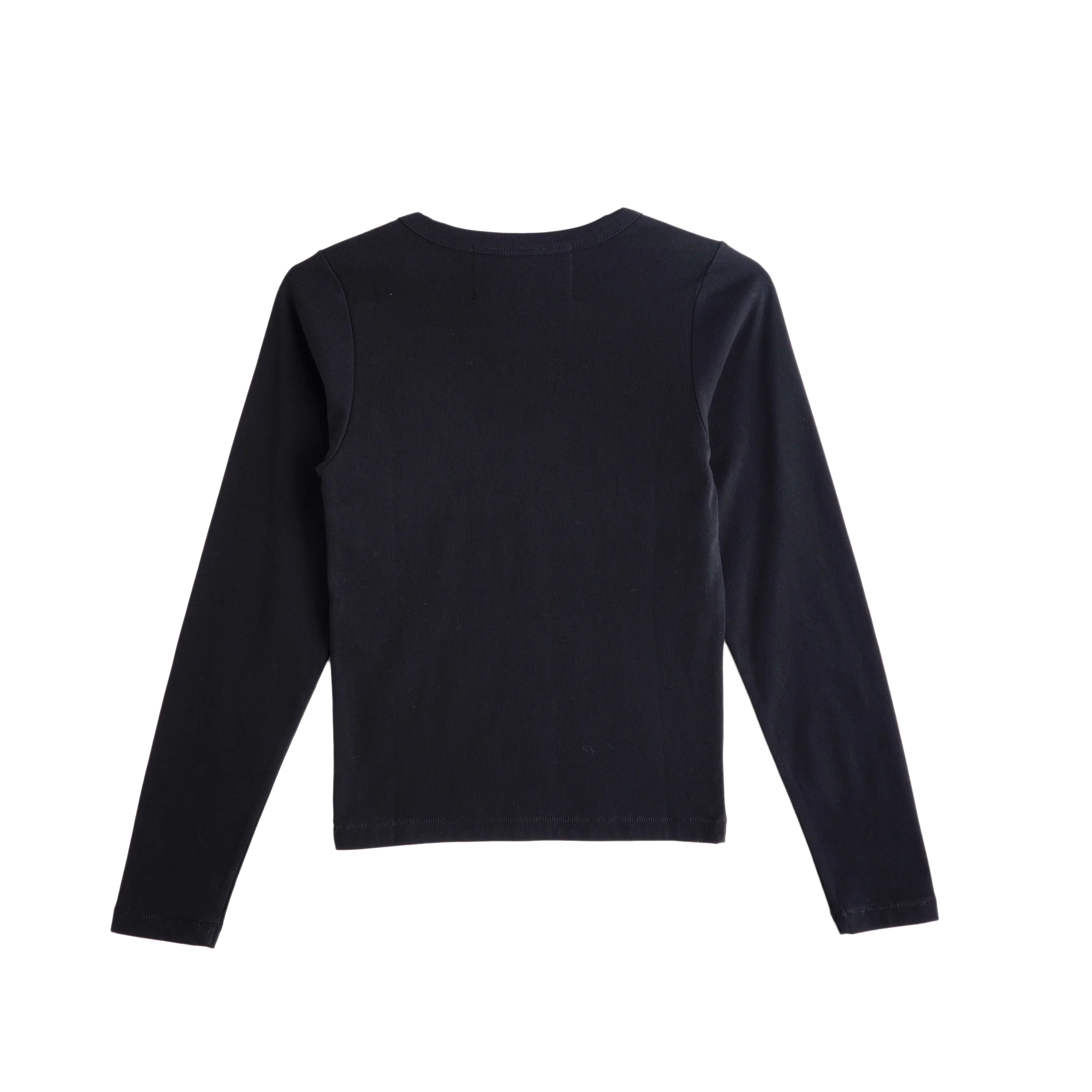 Jungles Jungles Women's Hot Fitted Long Sleeve Tee Black