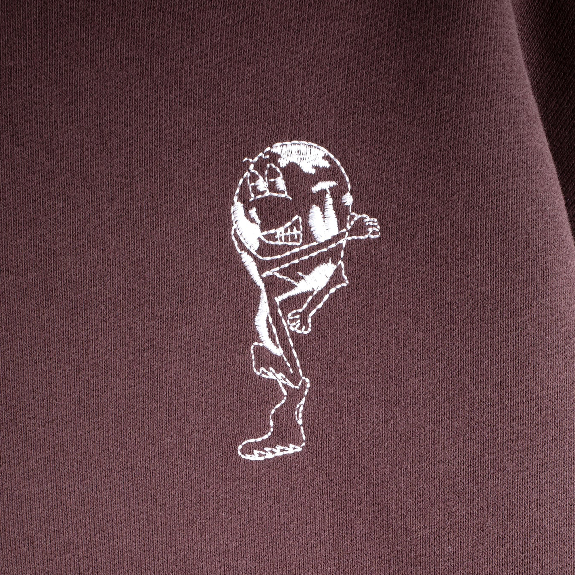 Jungles Jungles Impules Zip Hoodie Brown