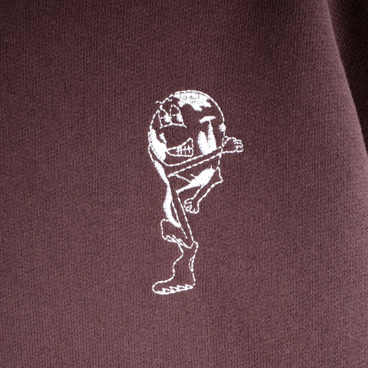 Jungles Jungles Impules Zip Hoodie Brown