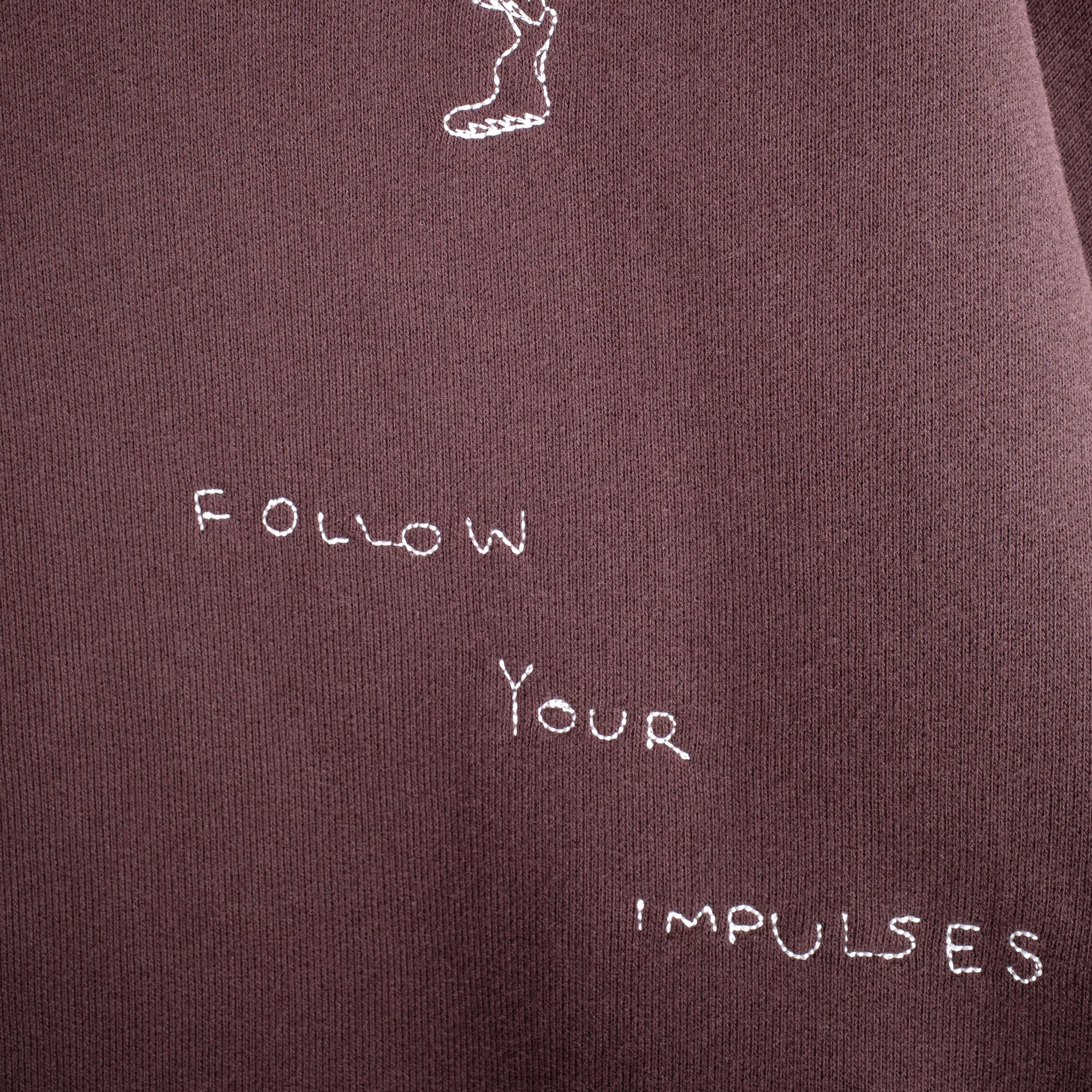 Jungles Jungles Impules Zip Hoodie Brown