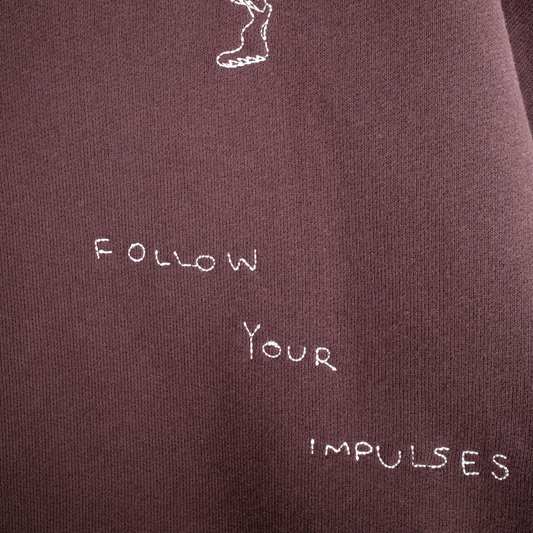 Jungles Jungles Impules Zip Hoodie Brown