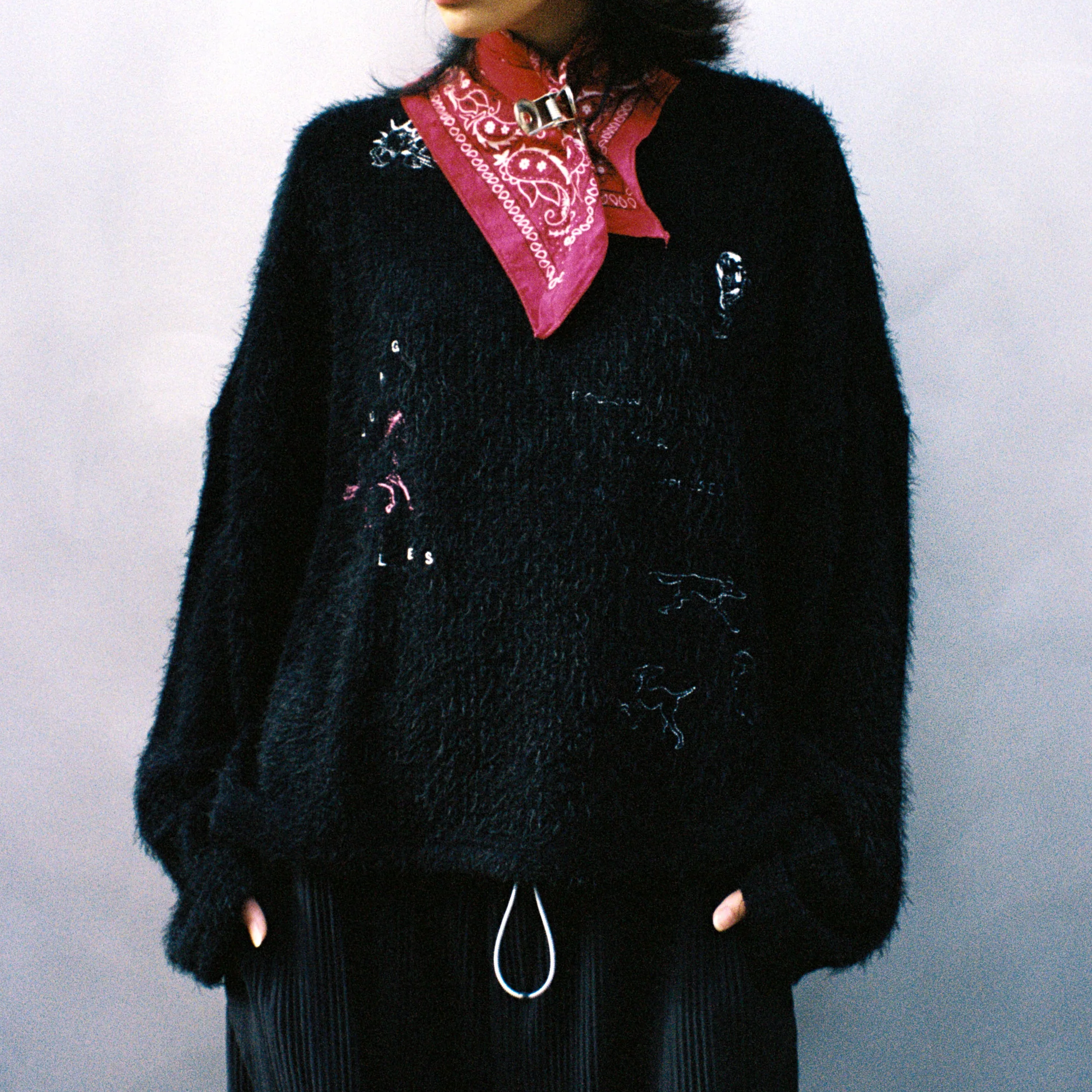 Jungles Jungles Impulses Boxy Knit Black