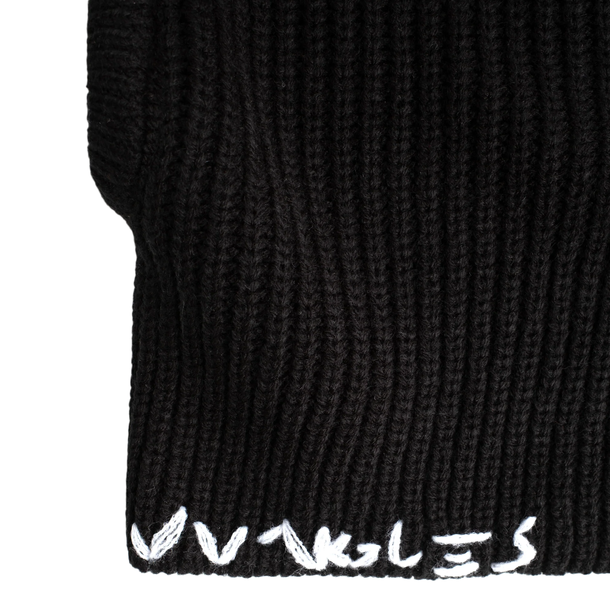 Jungles Jungles Knit Logo Balaclava Black