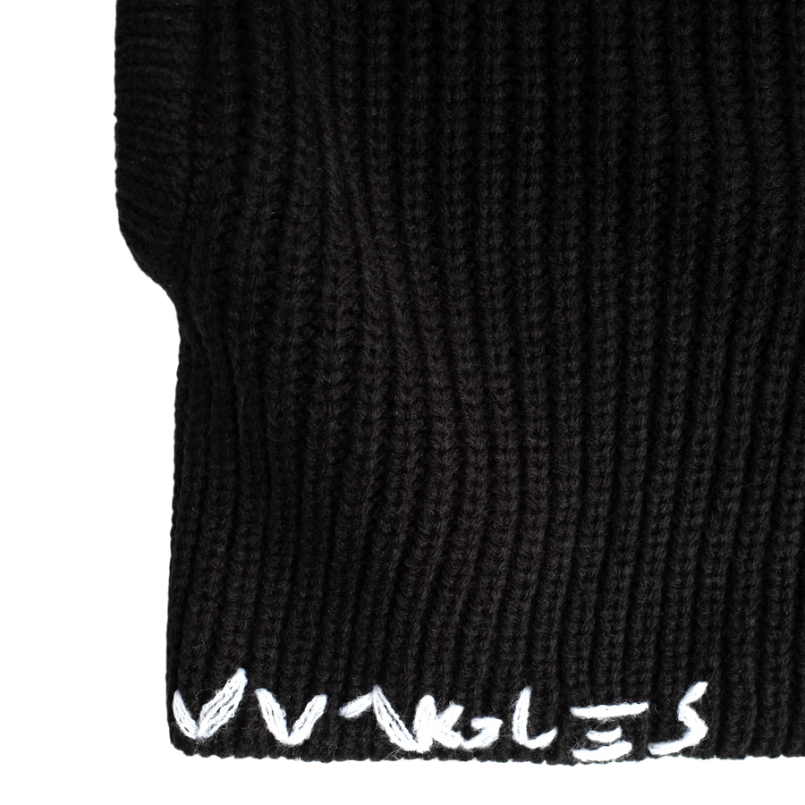 Jungles Jungles Knit Logo Balaclava Black