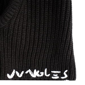 Jungles Jungles Knit Logo Balaclava Black