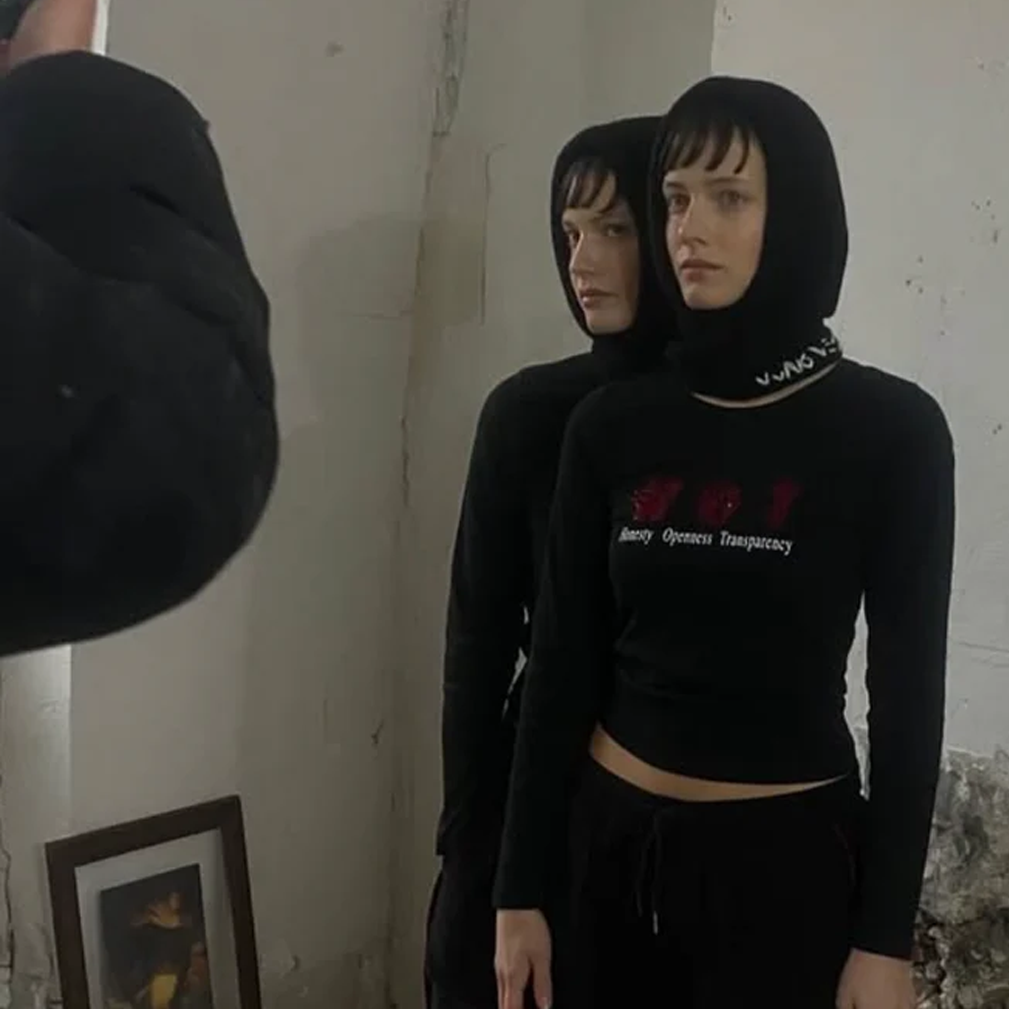 Jungles Jungles Knit Logo Balaclava Black