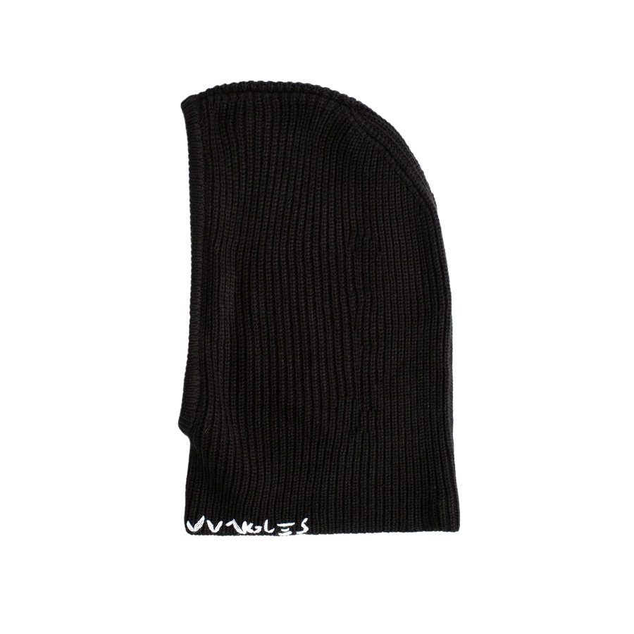 Jungles Jungles Knit Logo Balaclava Black
