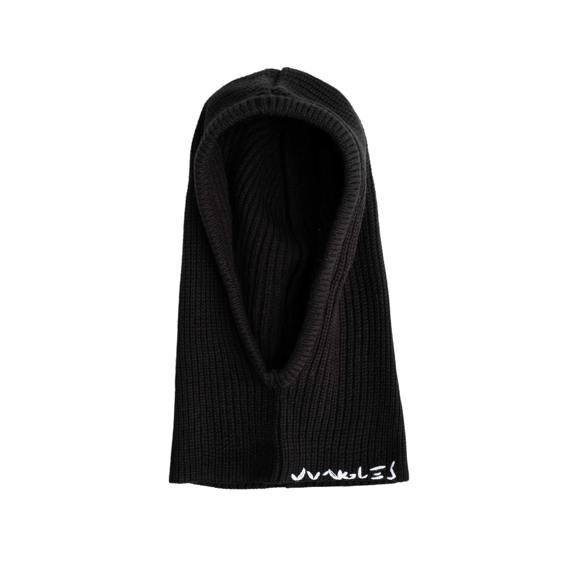 Jungles Jungles Knit Logo Balaclava Black