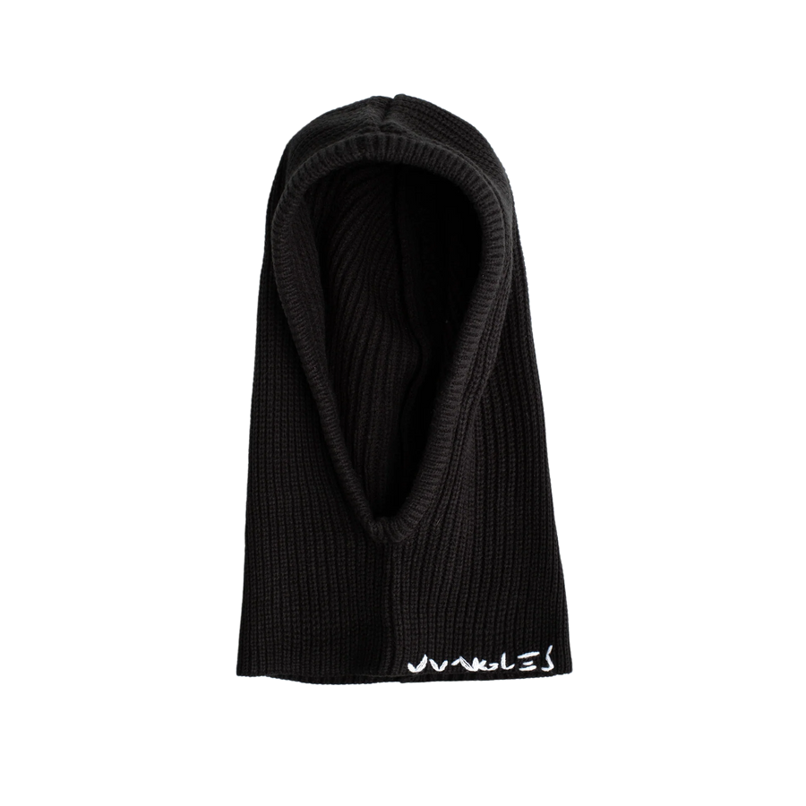 Jungles Jungles Knit Logo Balaclava Black