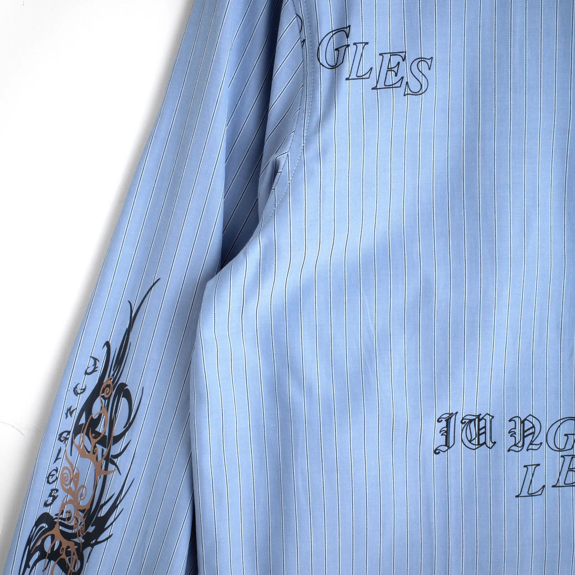 Jungles Jungles Letting Go Button Up Blue
