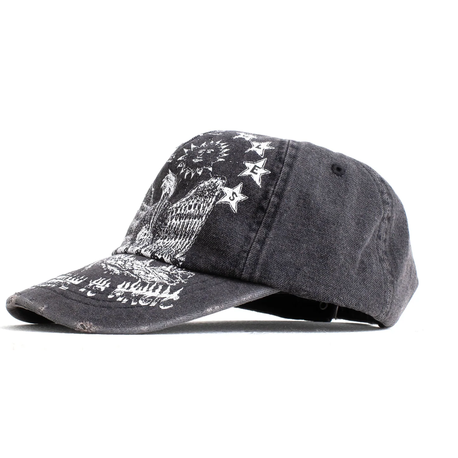 Jungles Jungles Life Is Magic Cap Distressed Black