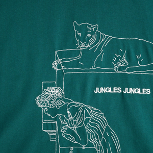 Jungles Jungles Looking Downward Short Sleeve Tee Vintage Green