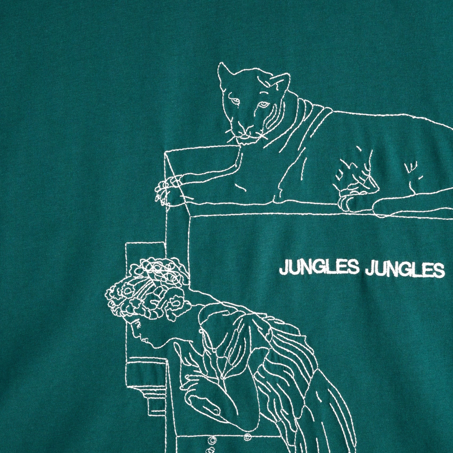 Jungles Jungles Looking Downward Short Sleeve Tee Vintage Green