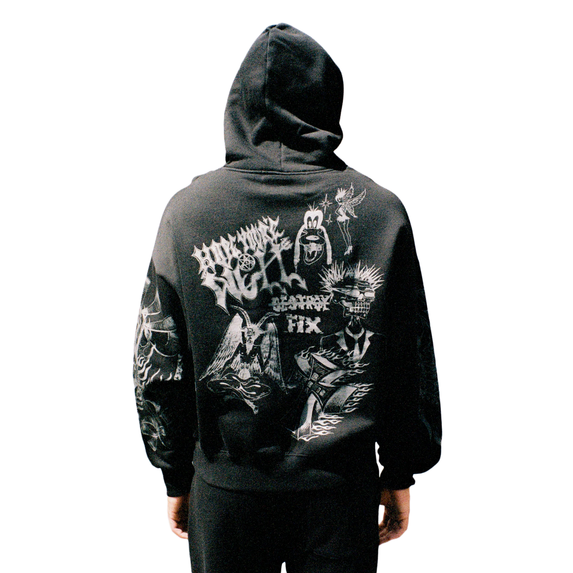 Jungles Jungles Loud Noises Hoodie Black