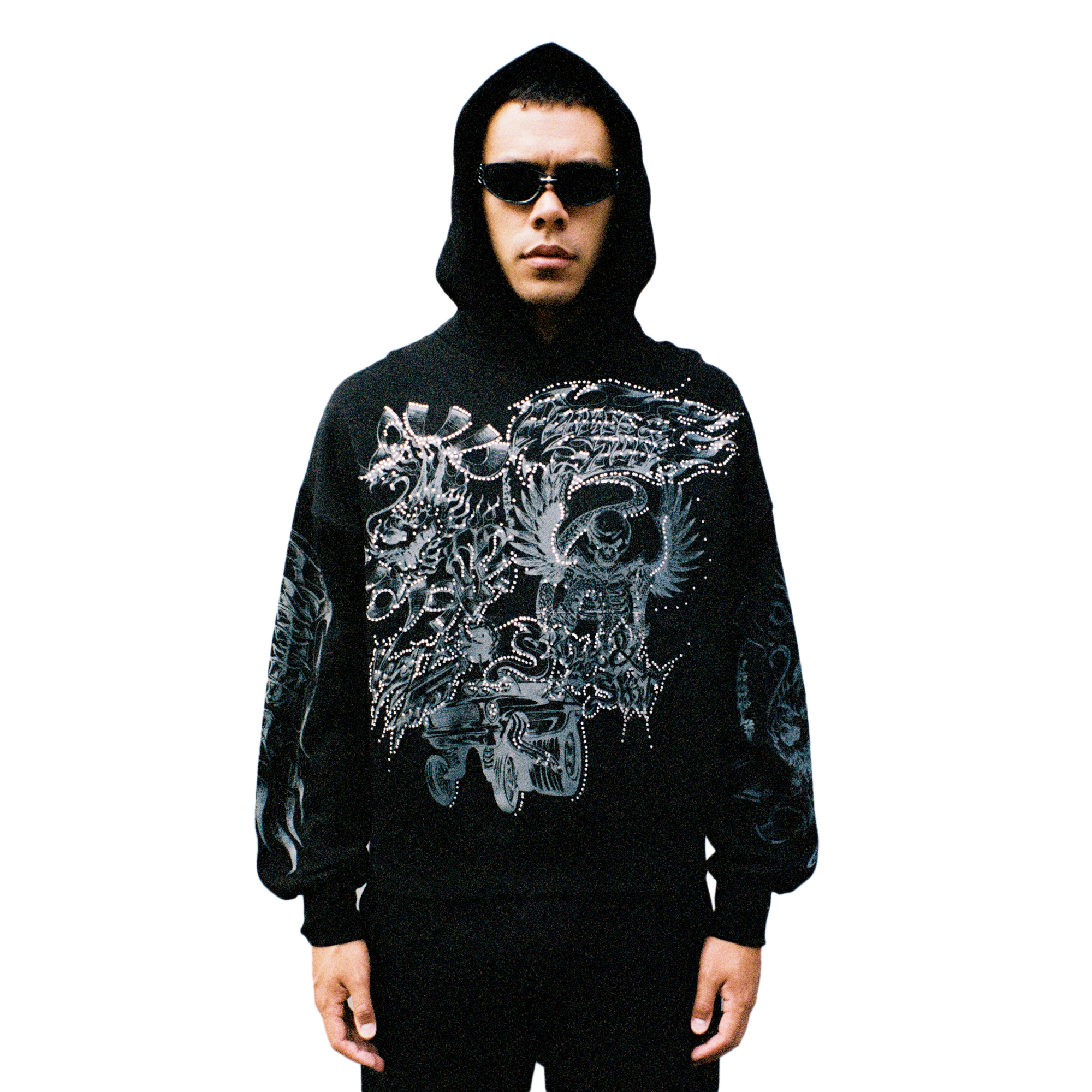 Jungles Jungles Loud Noises Hoodie Black