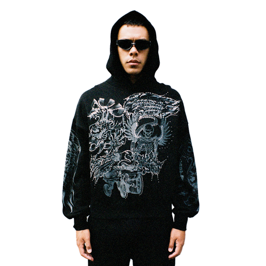 Jungles Jungles Loud Noises Hoodie Black