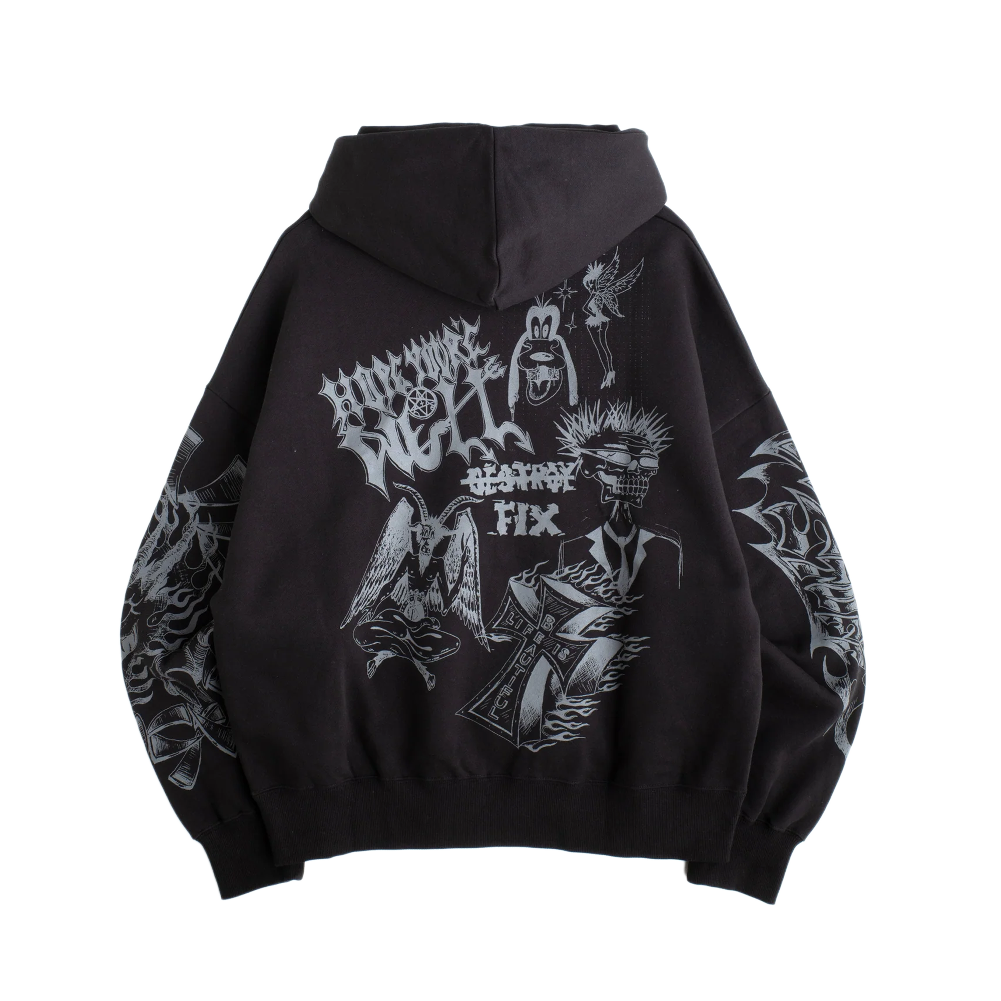 Jungles Jungles Loud Noises Hoodie Black