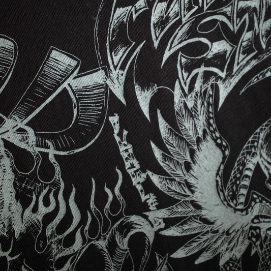 Jungles Jungles Loud Noises Long Sleeve Tee Black