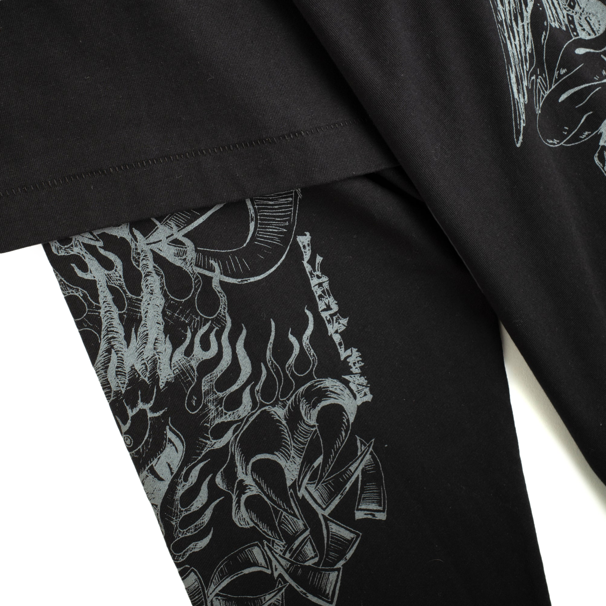 Jungles Jungles Loud Noises Long Sleeve Tee Black