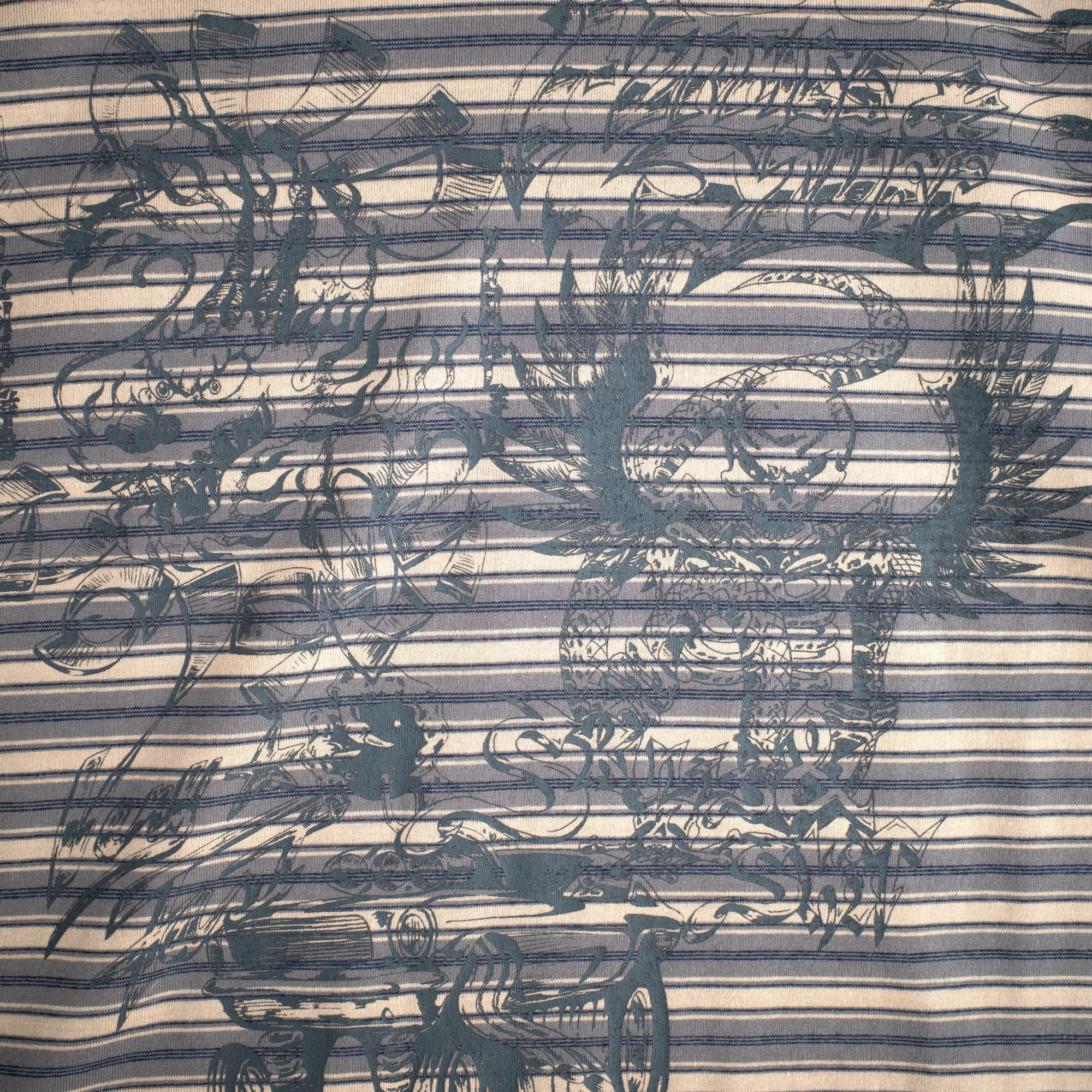 Jungles Jungles Loud Noises Stripe Tee Stripe