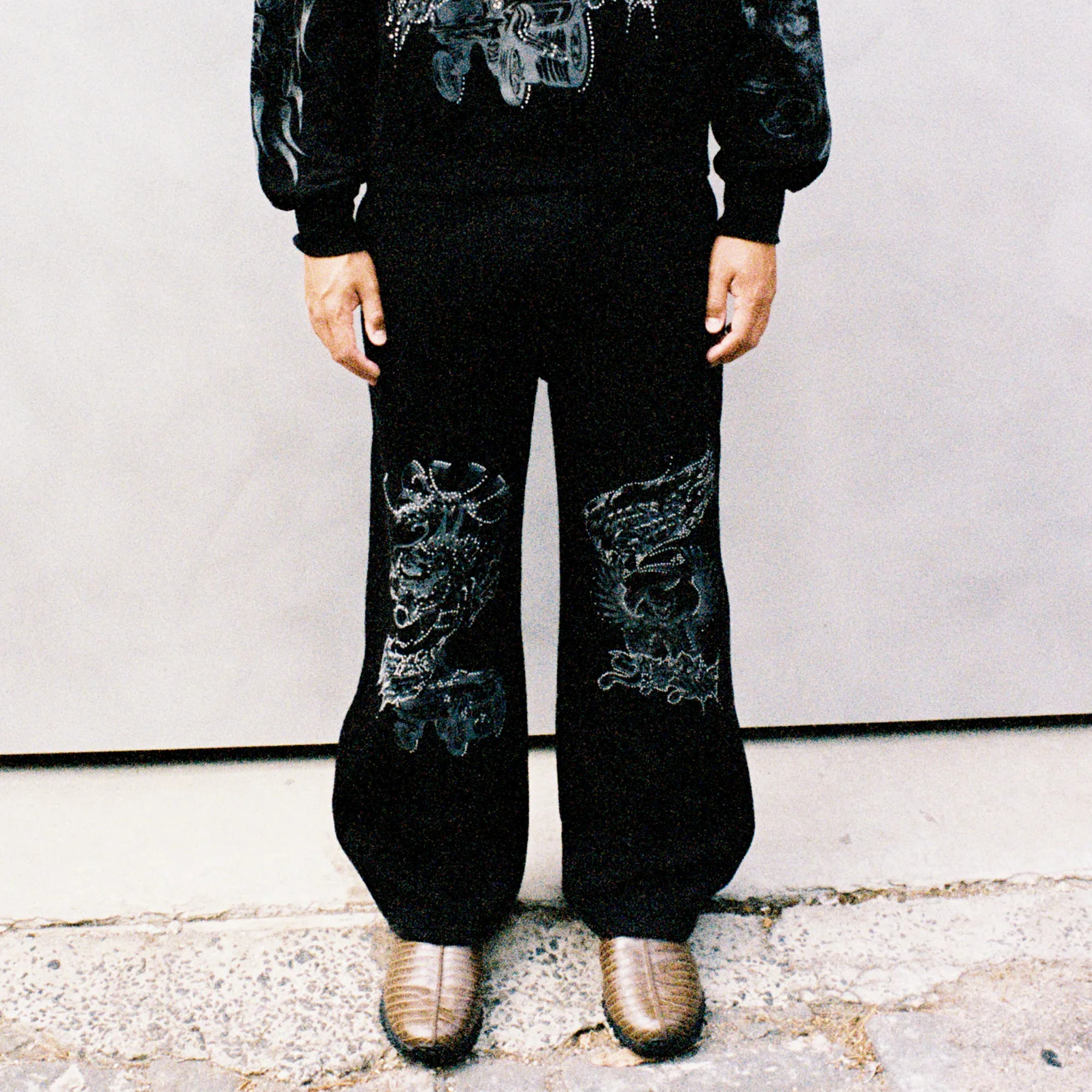 Jungles Jungles Loud Noises Track Pant Black