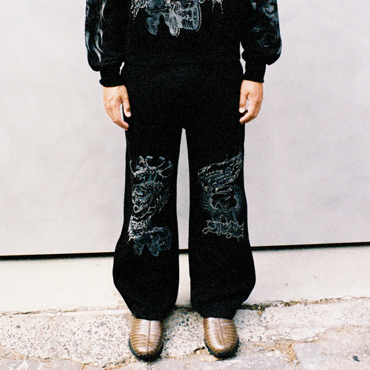 Jungles Jungles Loud Noises Track Pant Black