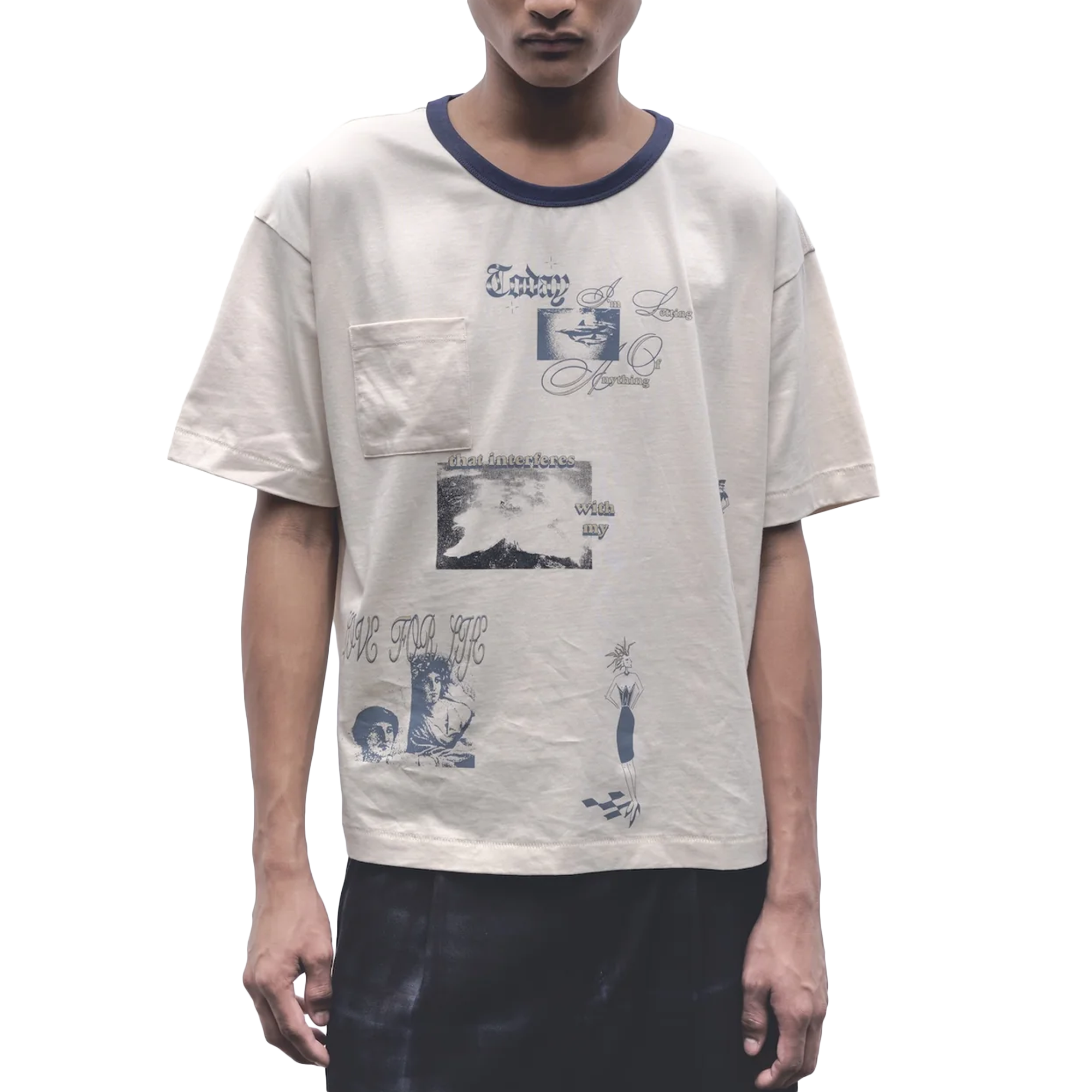 Jungles Jungles Love For Life Ringer T-Shirt Birch