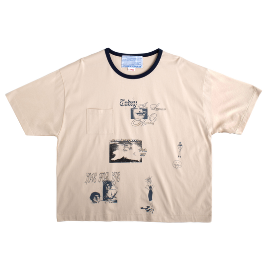 Jungles Jungles Love For Life Ringer T-Shirt Birch