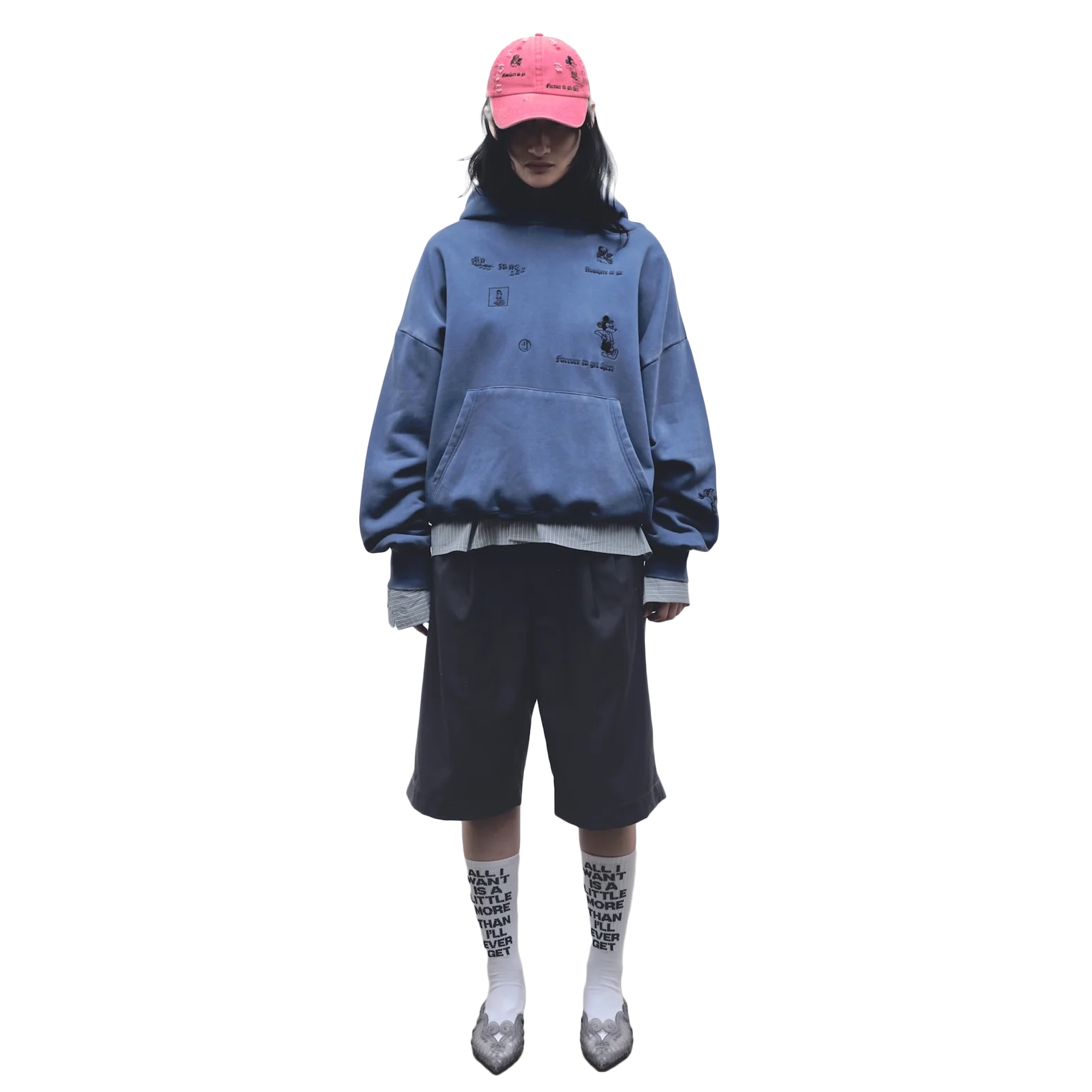 Jungles Jungles No Where To Go Hoodie Blue