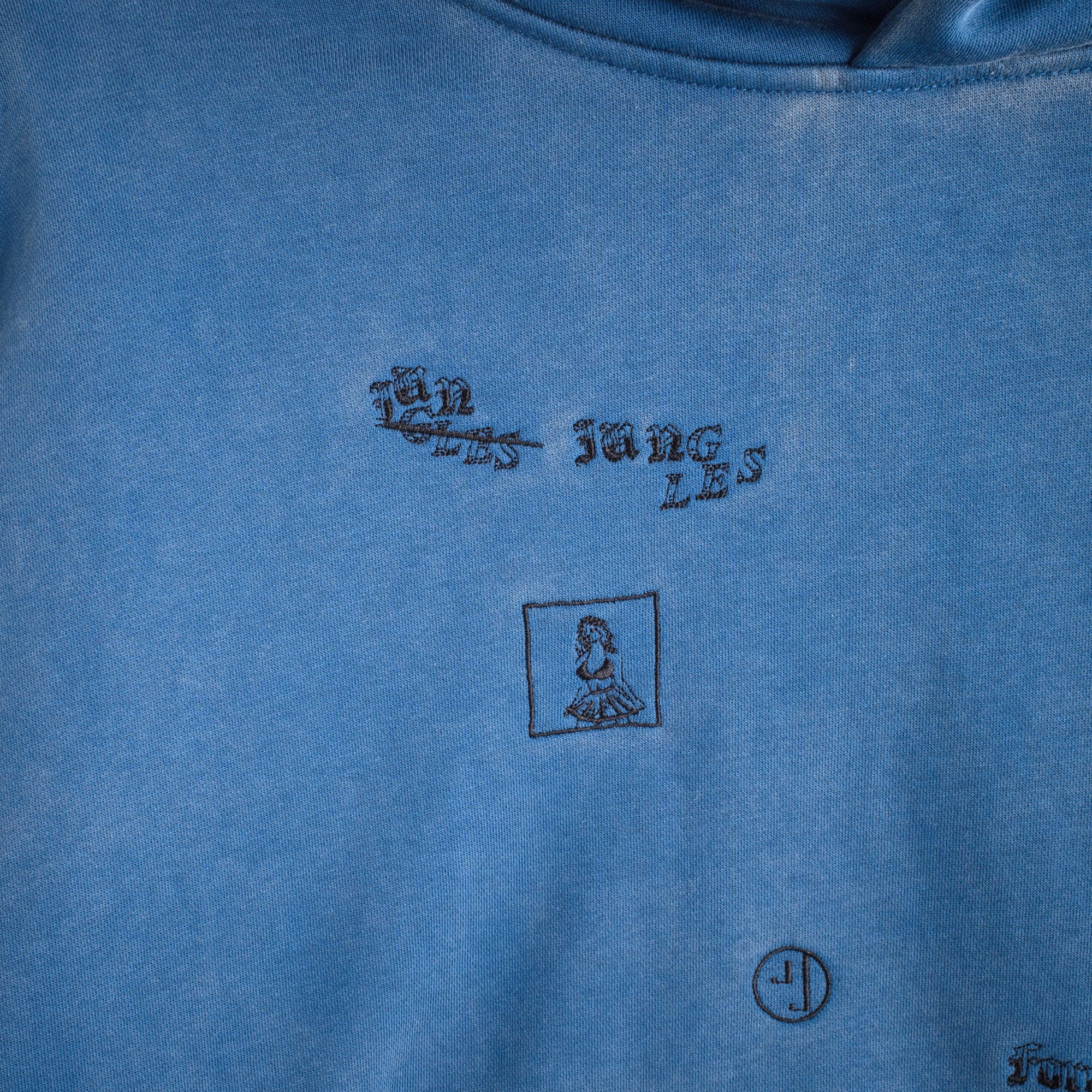 Jungles Jungles No Where To Go Hoodie Blue