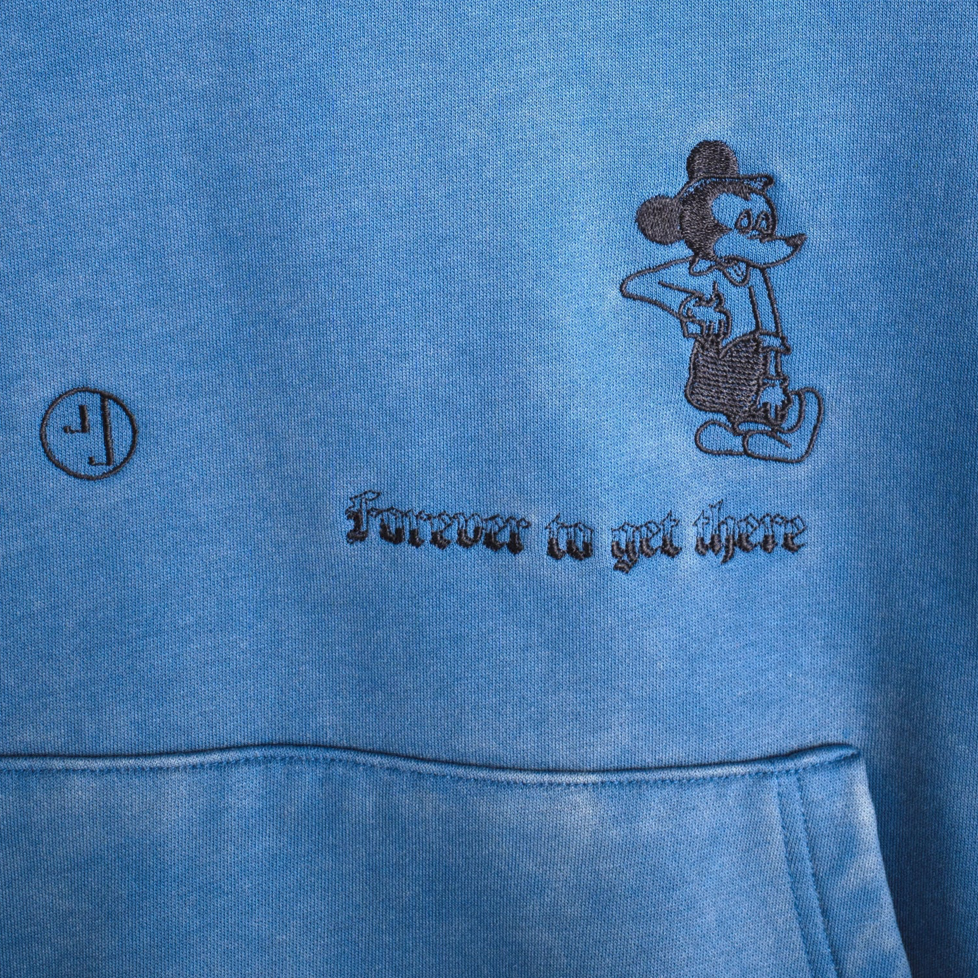 Jungles Jungles No Where To Go Hoodie Blue