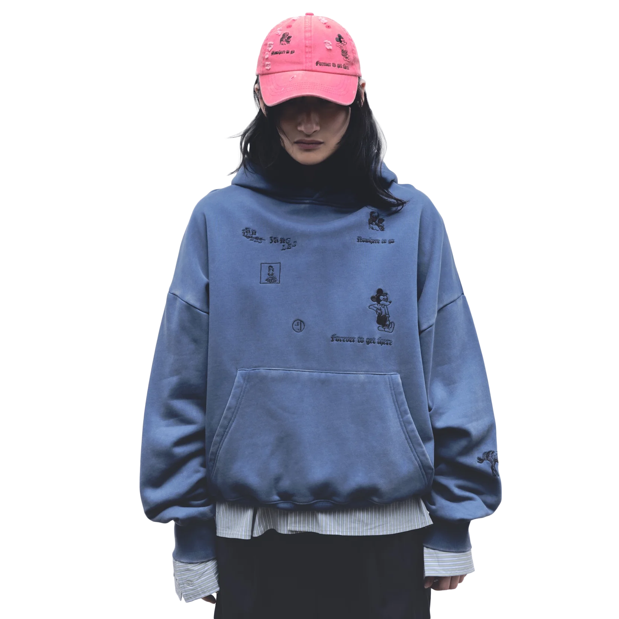 Jungles Jungles No Where To Go Hoodie Blue