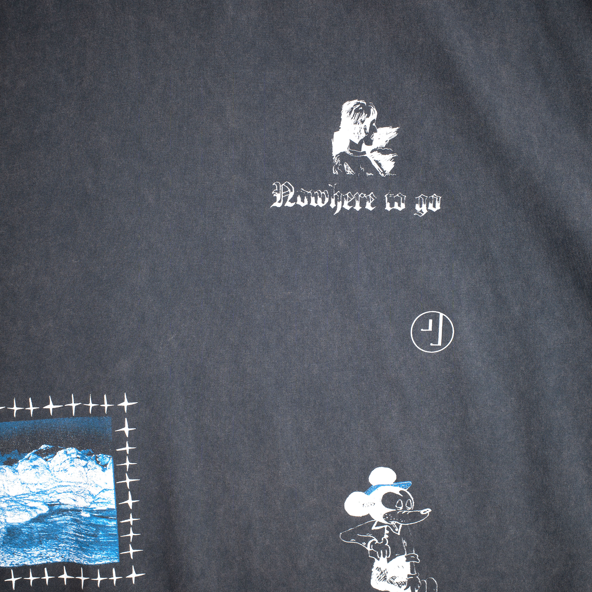 Jungles Jungles No Where To Go T-Shirt Vintage Blue