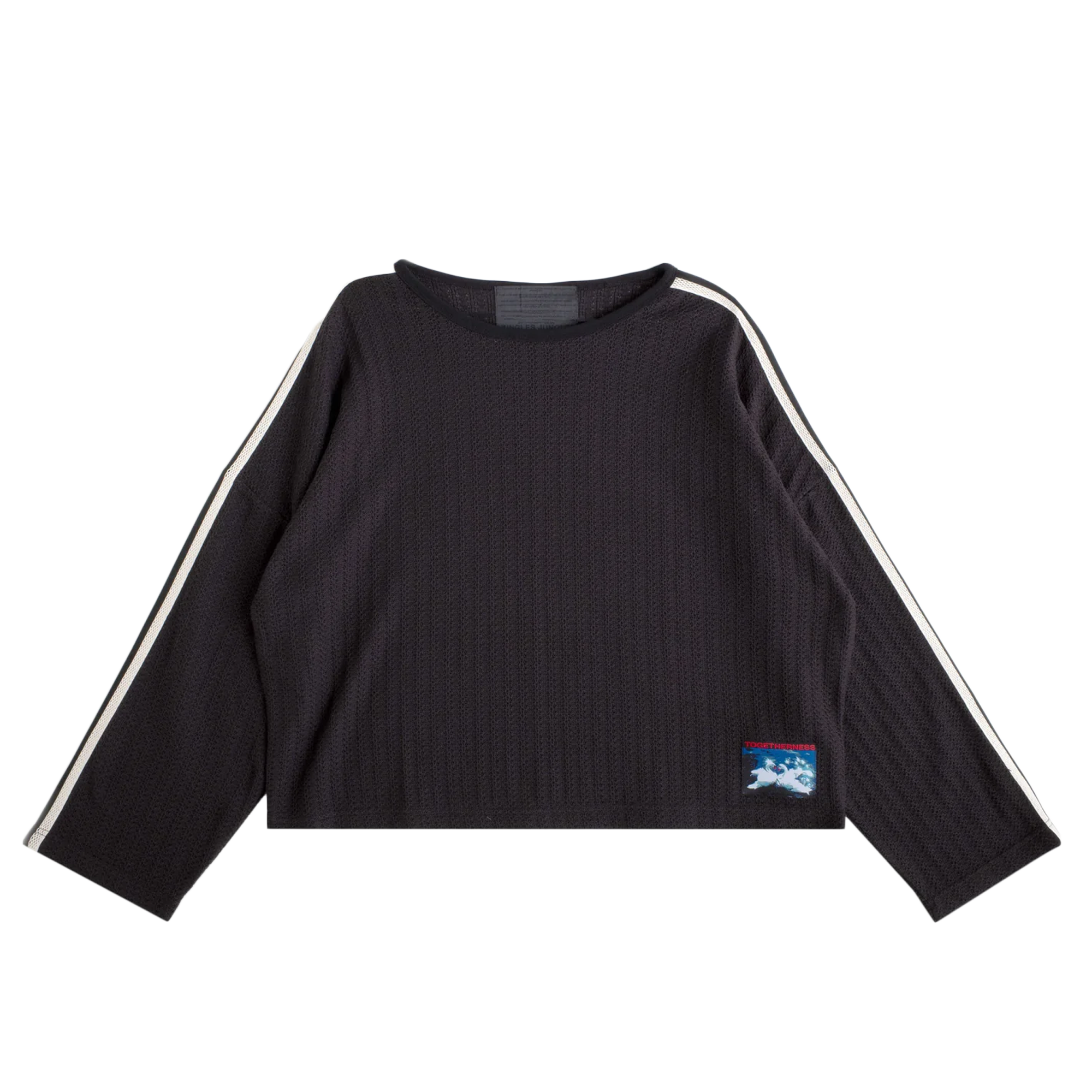 Jungles Jungles Panel Trim Knit Black
