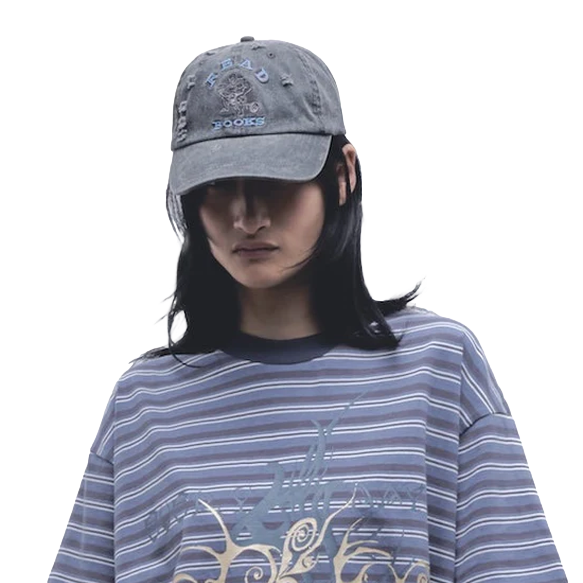 Jungles Jungles Read Books Vintage Cap Washed Black