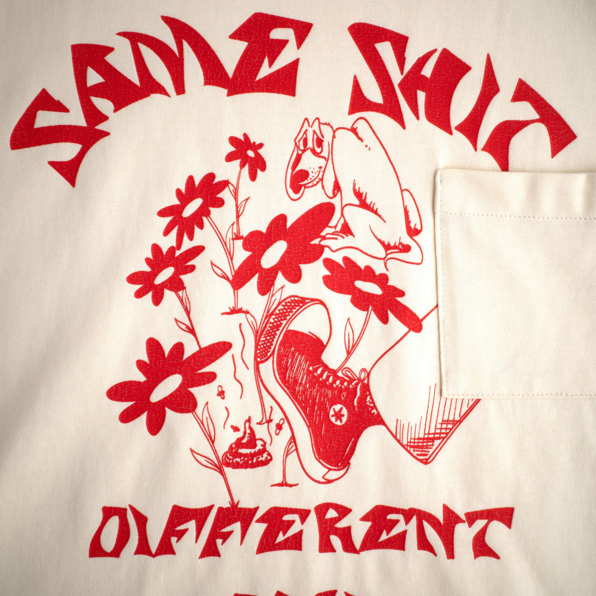 Jungles Jungles Same Shit Ringer Tee Birch