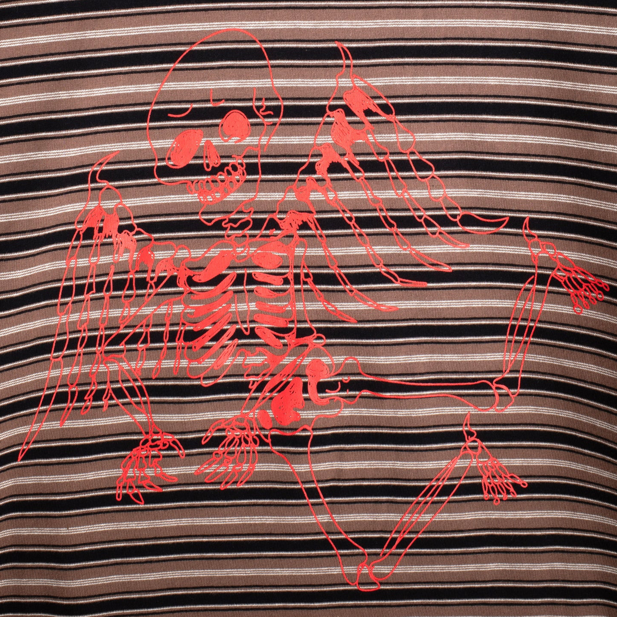 Jungles Jungles Skeleton Stripe Long Sleeve Stripe