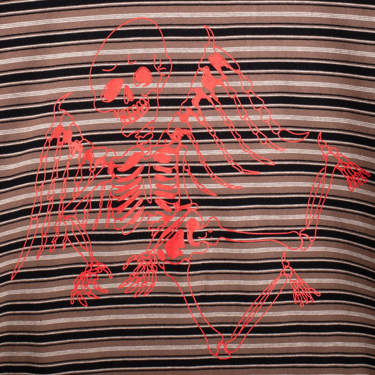 Jungles Jungles Skeleton Stripe Long Sleeve Stripe