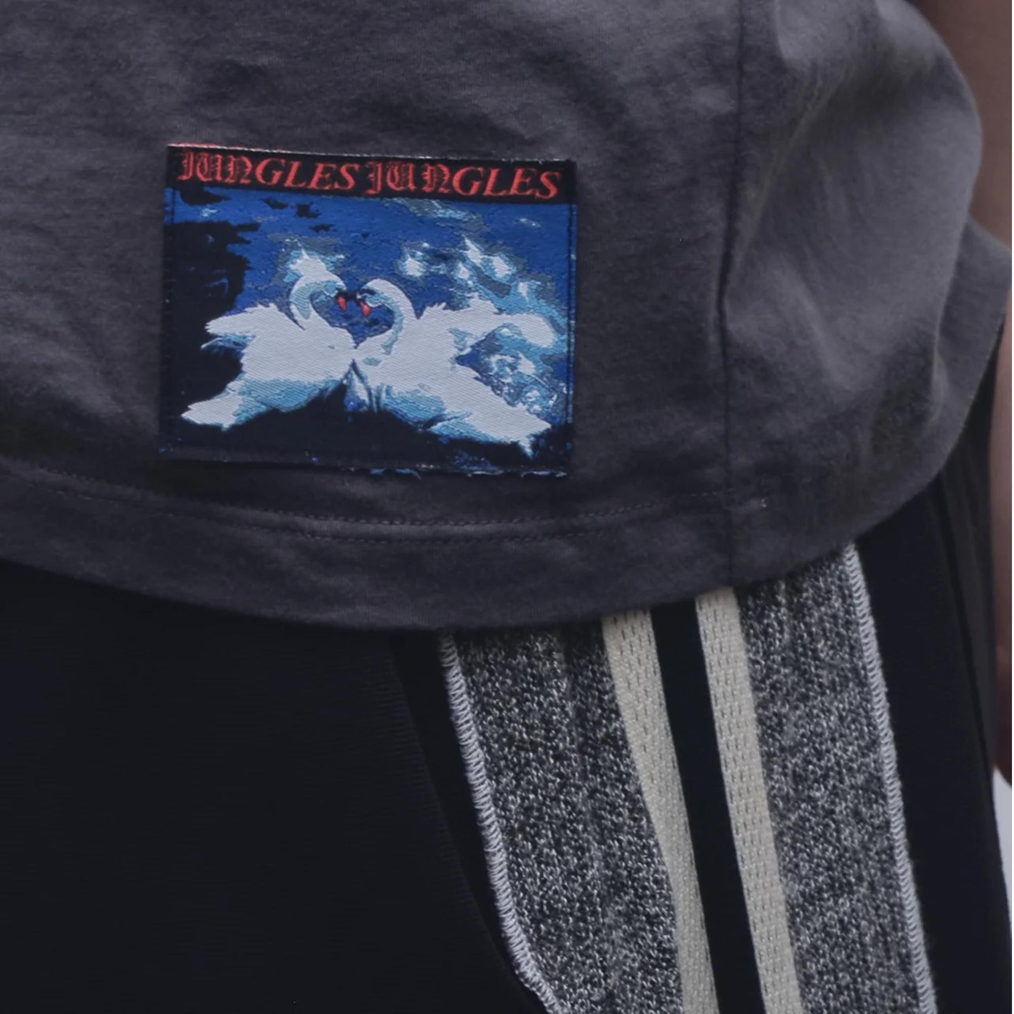 Jungles Jungles Slouch T-Shirt Grey