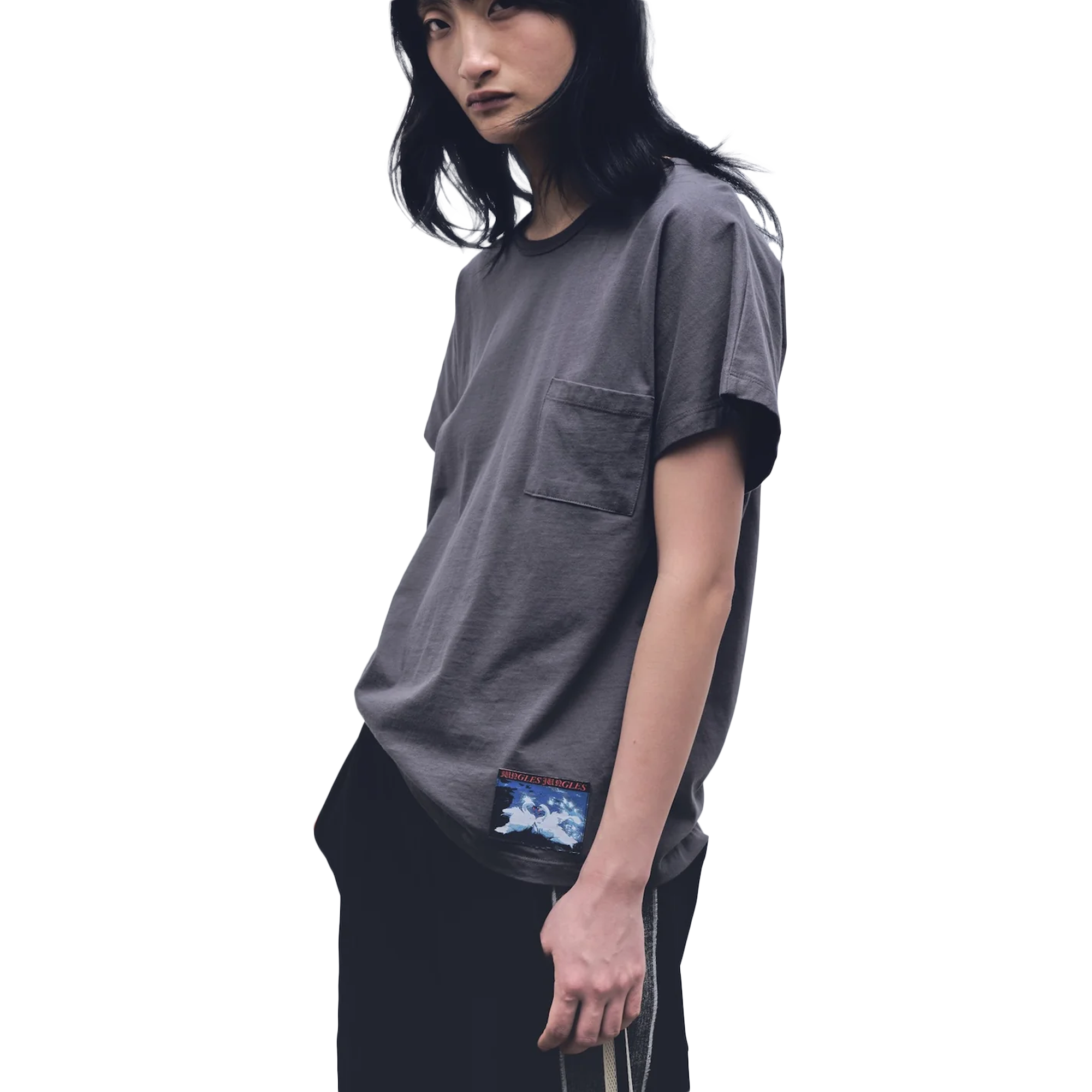 Jungles Jungles Slouch T-Shirt Grey