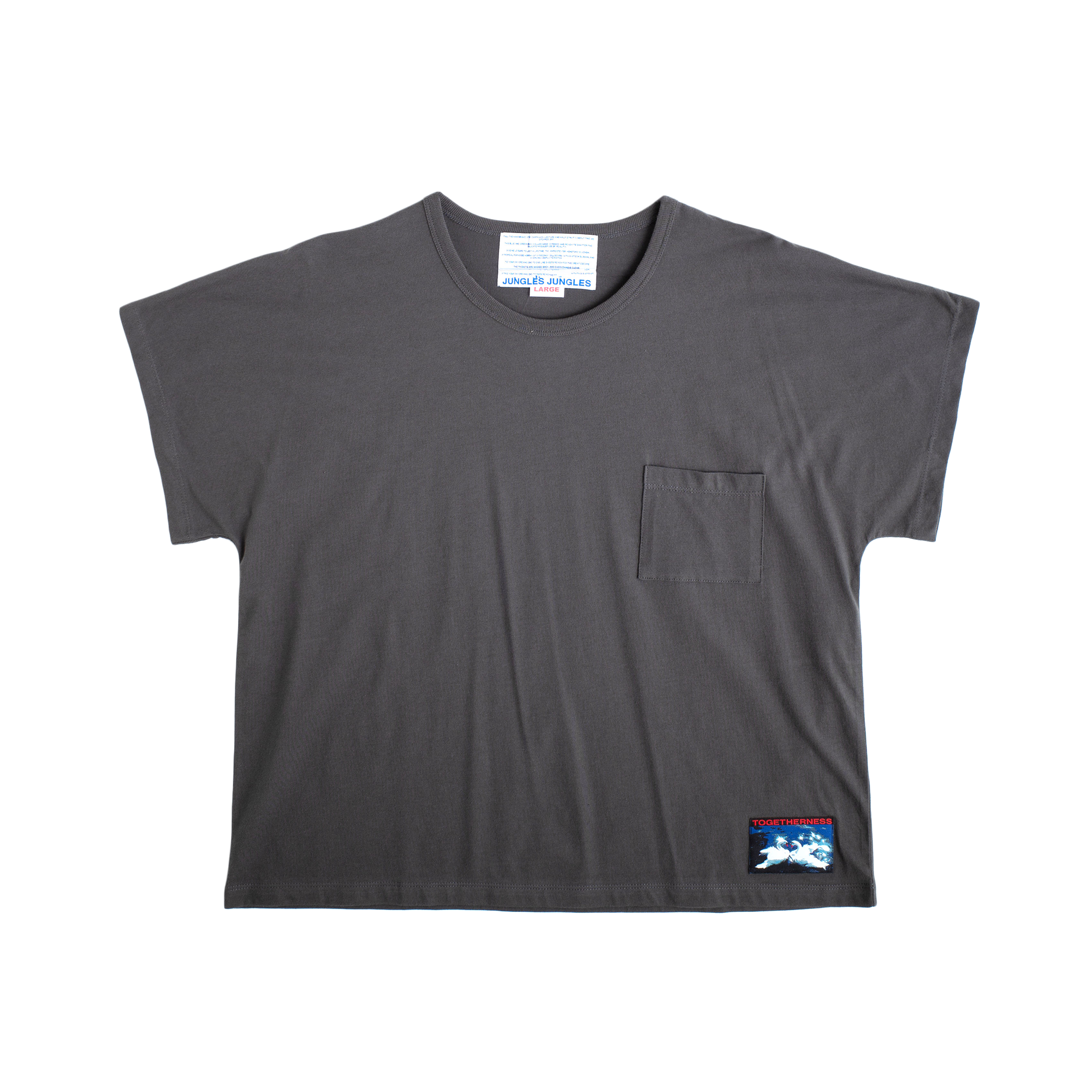Jungles Jungles Slouch T-Shirt Grey