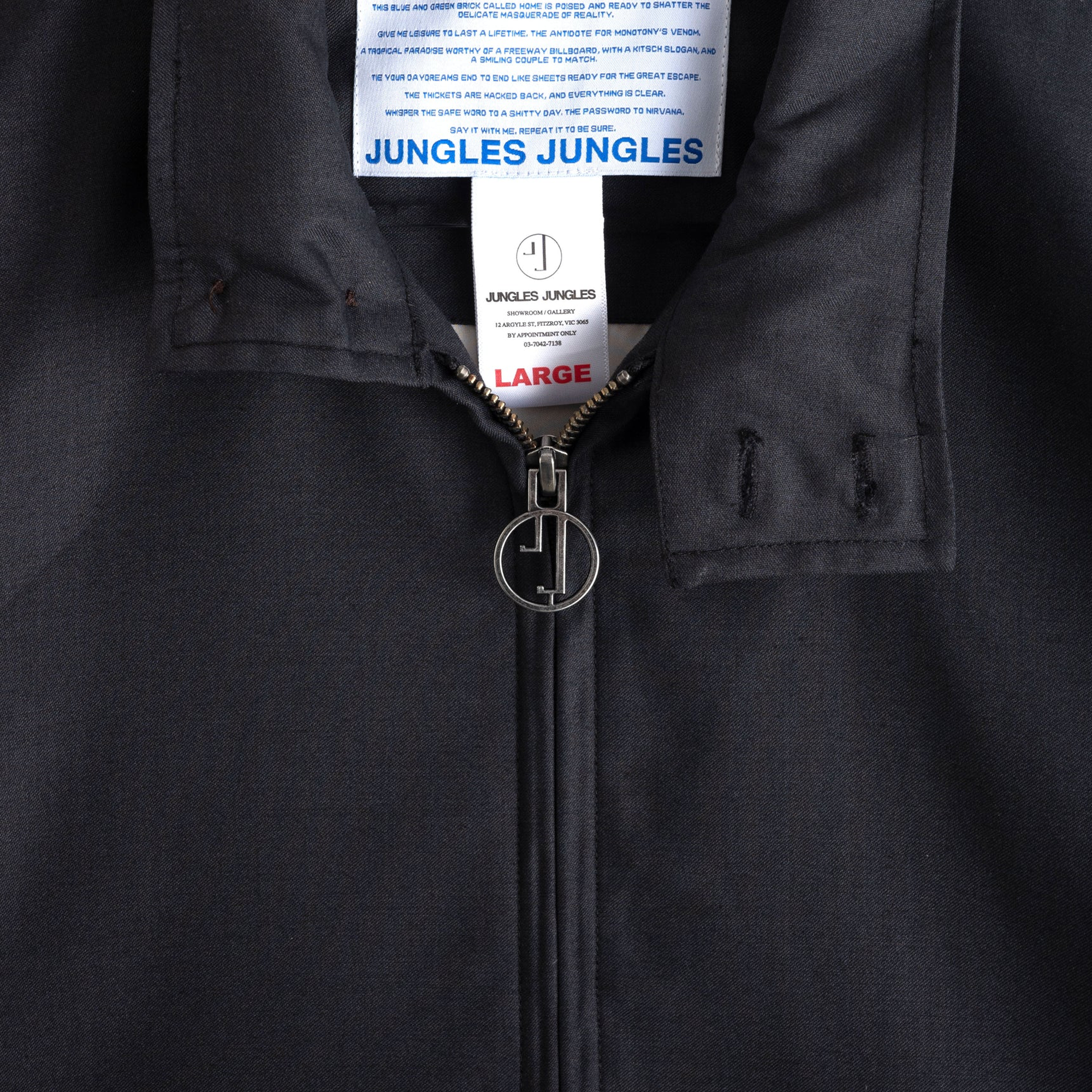 Jungles Jungles Wasp Golf Jacket Black