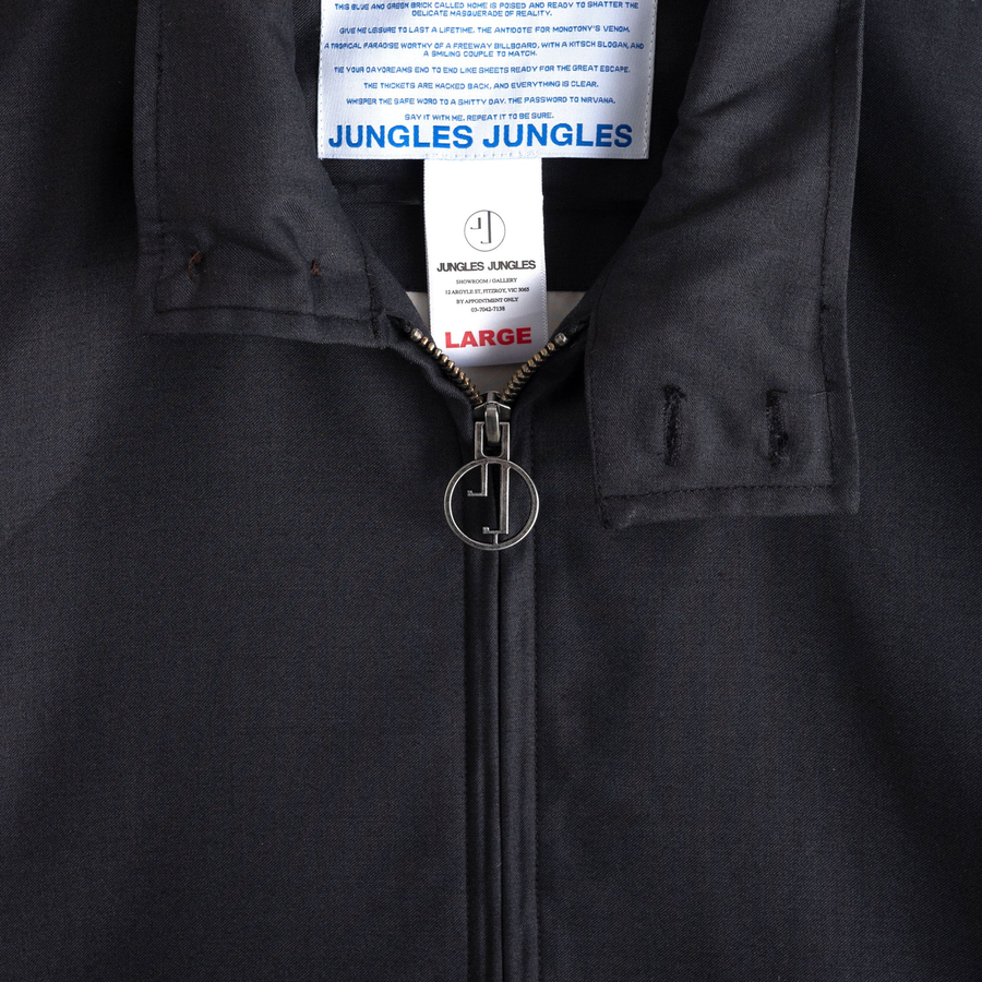 Jungles Jungles Wasp Golf Jacket Black