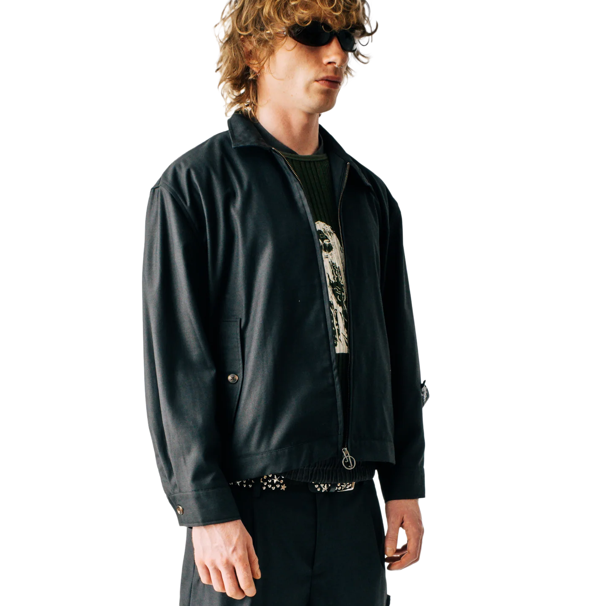 Jungles Jungles Wasp Golf Jacket Black