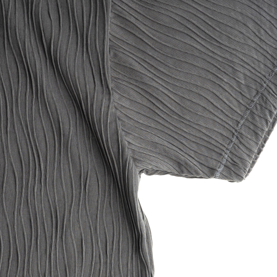Jungles Jungles Wavy Short Sleeve Tee Grey