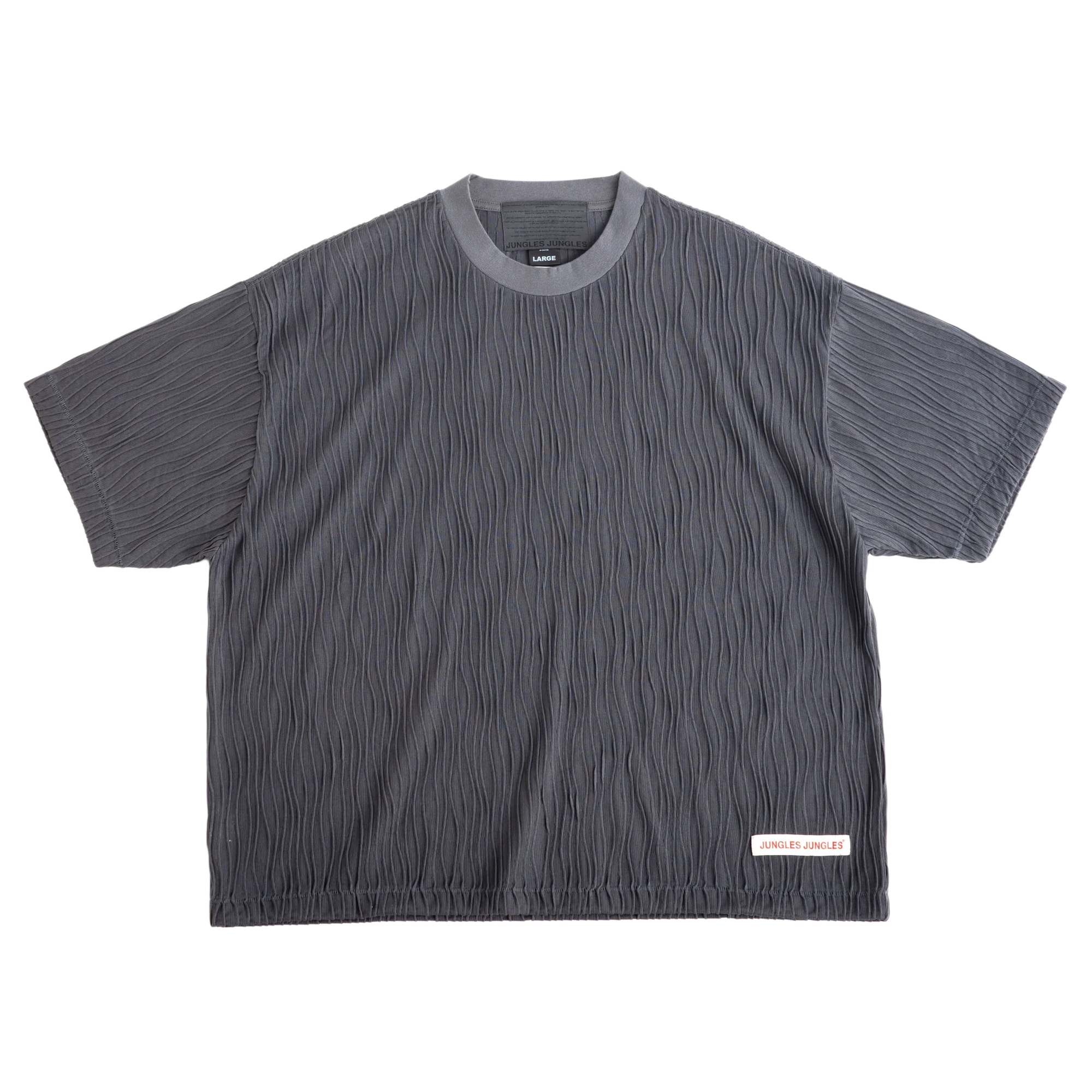 Jungles Jungles Wavy Short Sleeve Tee Grey