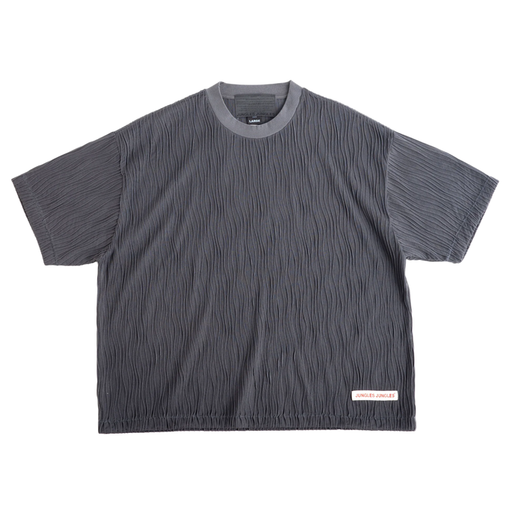 Jungles Jungles Wavy Short Sleeve Tee Grey