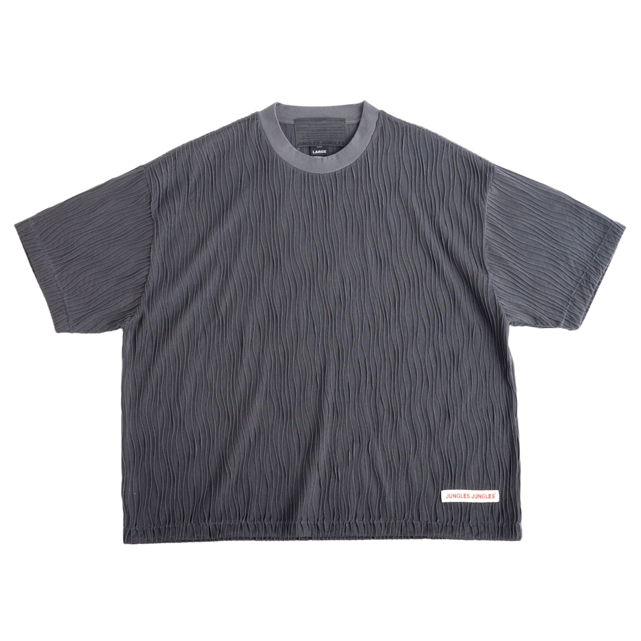 Jungles Jungles Wavy Short Sleeve Tee Grey